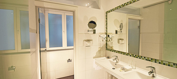 Familien Appartement Badezimmer