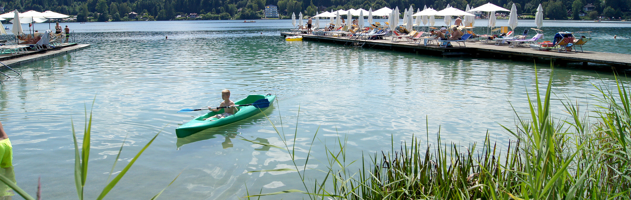 Kanufahren am Klopeiner See