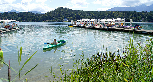 Kanufahren am Klopeiner See